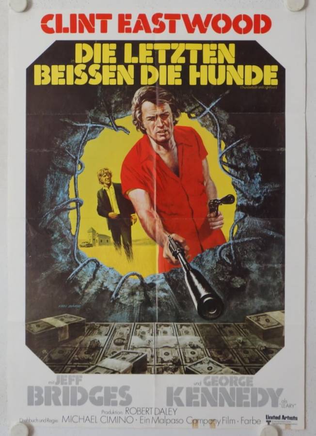 Thunderbolt and Lightfoot original release german movie poster